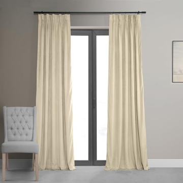 Elegant HPD Half Price Velvet Blackout Curtain for Home