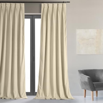 Elegant HPD Half Price Velvet Blackout Curtain for Home