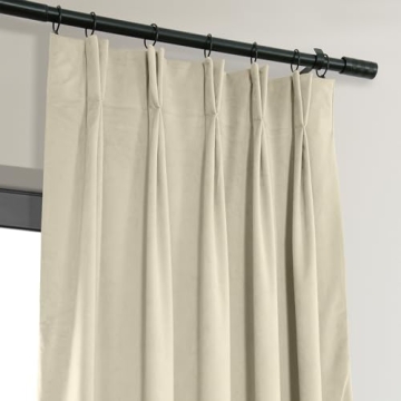 Elegant HPD Half Price Velvet Blackout Curtain for Home