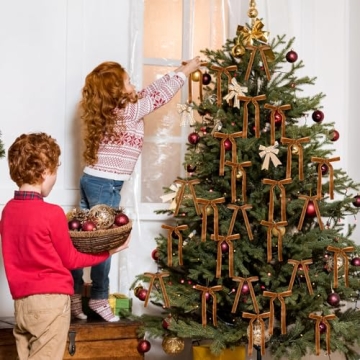 Elegant Glitinsel Velvet Bows for Christmas & Weddings