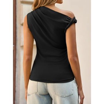 Stylish Tankaneo Off The Shoulder Top for Trendy Women