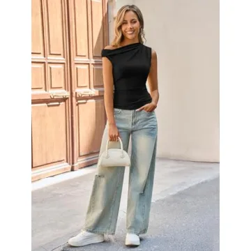 Stylish Tankaneo Off The Shoulder Top for Trendy Women