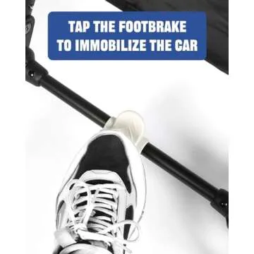 Sturdy 85L Foldable Shopping Cart with Cooler Bag