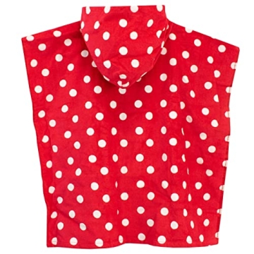 Disney Girls Hooded Poncho Towel for Bath Swim