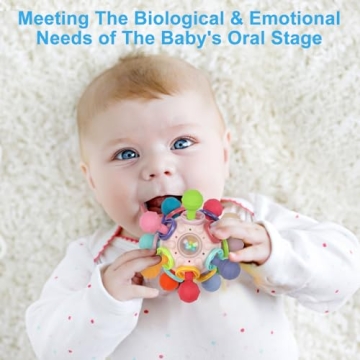 TOHIBEE Baby Montessori Sensory Toy for Infants and Newborns