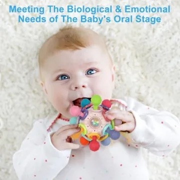 TOHIBEE Baby Montessori Sensory Toy for Infants and Newborns