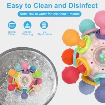 TOHIBEE Baby Montessori Sensory Toy for Infants and Newborns