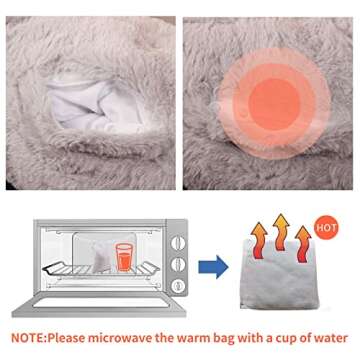 ALL FOR PAWS Dog Toys with Heartbeat Puppy Sleep Aid Plush Toy, Puppy Stuffed Animal Warm Comfort Toys for Dogs