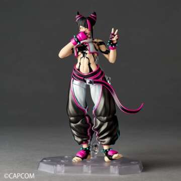 Kaiyodo Revoltech Amazing Yamaguchi: Street Fighter 6 – Juli Action Figure