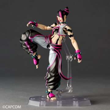 Kaiyodo Revoltech Amazing Yamaguchi: Street Fighter 6 – Juli Action Figure