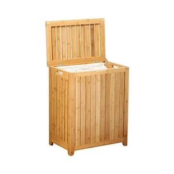 Stylish Oceanstar Bamboo Laundry Hamper for Easy Storage