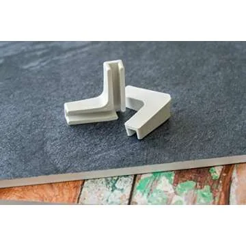 SnapIt Brackets for SnapIt Photo Backdrop Board for Flat Lay or Food Photography Background, Durable Realistic Backgrounds for Jewelry, Makeup, Product, Compatible with SnapIt Boards Only (5mm)