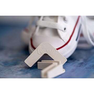 SnapIt Brackets for SnapIt Photo Backdrop Board for Flat Lay or Food Photography Background, Durable Realistic Backgrounds for Jewelry, Makeup, Product, Compatible with SnapIt Boards Only (5mm)