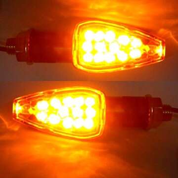 Motorcycle Turn Signal Light For Aftermarket Universal Sport Bike Street Bike