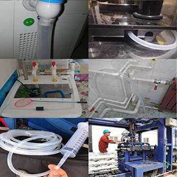 Quickun High Temp Food Grade Silicone Tubing for Home Brewing