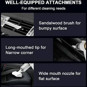 KOROICK Handheld Car Vacuum with Powerful Suction