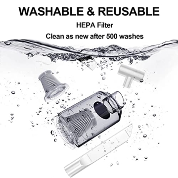 KOROICK Handheld Car Vacuum with Powerful Suction