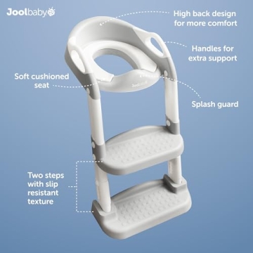 Jool Baby Adjustable Potty Training Seat with Step Ladder