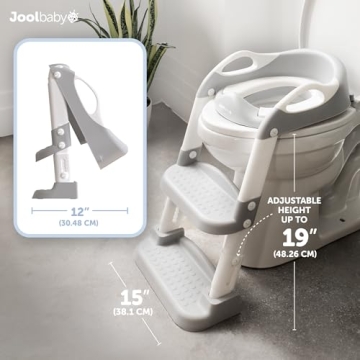 Jool Baby Adjustable Potty Training Seat with Step Ladder