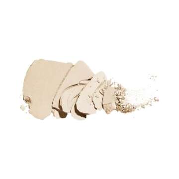 Flower Beauty Light Illusion Perfecting Powder - Pressed Powder Face Makeup, Buildable Medium Coverage with Blurring Pigments, Includes Mirror & Sponge (Porcelain)