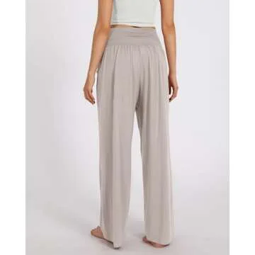 ODODOS Women's Wide Leg Casual Pants with Pockets