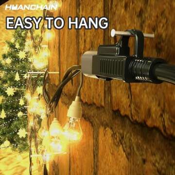 HUANCHAIN 25 FT Outdoor Extension Cord Waterproof Durable