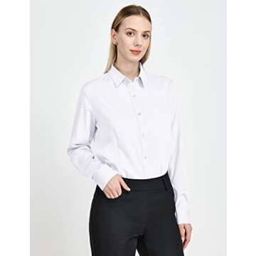 Tapata Women's Stylish Office Bodysuit - Elegant Blouse Top