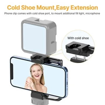 ULANZI Smartphone Selfie Mirror Holder for iPhone 16 15 14 13 12 Pro Max