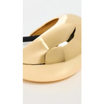 LELET NY Women's Dome Glossy Pony Hair Cuff - Chic Accessory