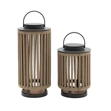 LebenLiebe Solar Lantern for Outdoor Decor and Garden