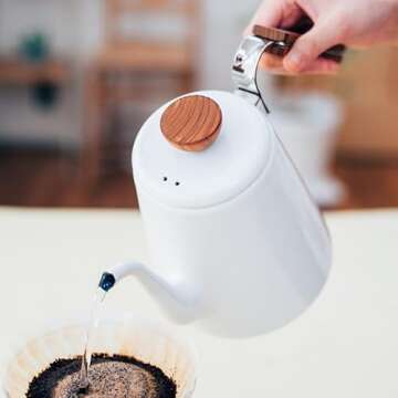 HARIO BDK-80-W Drip Coffee Maker 800ml Elegant Design