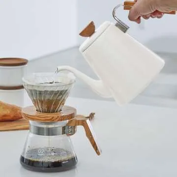 HARIO BDK-80-W Drip Coffee Maker 800ml Elegant Design