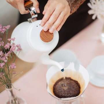 HARIO BDK-80-W Drip Coffee Maker 800ml Elegant Design