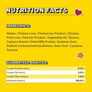 Temptations Creamy Puree with Chicken Lickable, Squeezable Cat Treats, 0.42 Oz Pouches, 4 Count (Pack of 11) - Total 44 Count