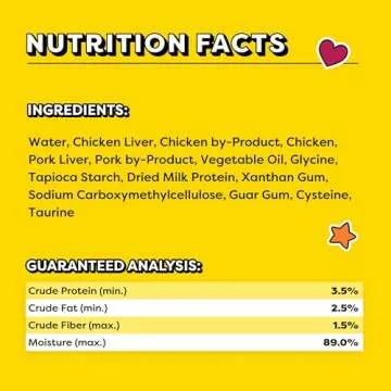 Temptations Creamy Puree with Chicken Lickable, Squeezable Cat Treats, 0.42 Oz Pouches, 4 Count (Pack of 11) - Total 44 Count