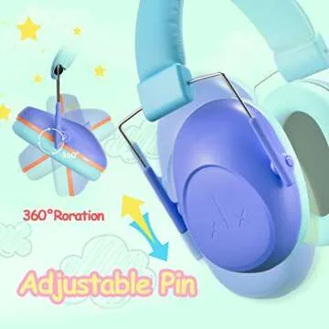Onhear Kids Noise Cancelling Ear Muffs for Safe Enjoyment