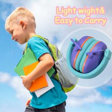 Onhear Kids Noise Cancelling Ear Muffs for Safe Enjoyment