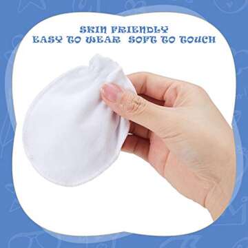 Syhood Baby Mittens 16 Pairs No Scratch Gloves 0-6 Months