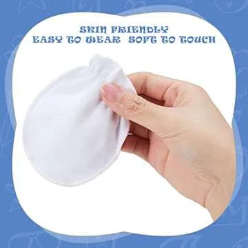 Syhood Baby Mittens 16 Pairs No Scratch Gloves 0-6 Months