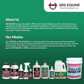 SAV-A-HOOF SBS Equine Spray | Hoof Treatment Provides Antiseptic Barrier Against Infection | Fights Hoof iIlness | Long-Lasting (16 Fluid Oz Spray)