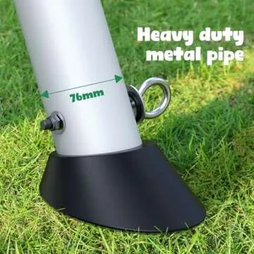 Hapfan 9.5' Heavy Duty Swing Sets for Kids & Adults