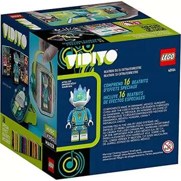 LEGO VIDIYO Alien DJ Beatbox 43104 Building Kit with Minifigure; Creative Kids Will Love Producing Music Videos Full of Songs, Dance Moves and Special Effects, New 2021 (73 Pieces)