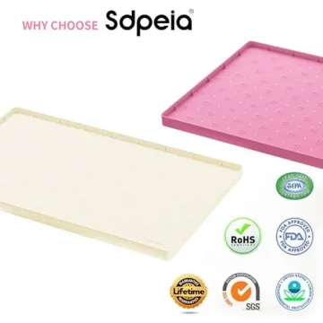 Sdpeia Under Sink Mat - Stylish Waterproof Kitchen Protector