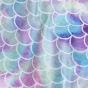 Toddler Mermaid Swimsuit with Ruffles for Beach Fun