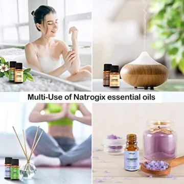 Natrogix Nirvana Essential Oils Gift Set for Diffusers