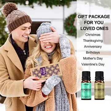 Natrogix Nirvana Essential Oils Gift Set for Diffusers