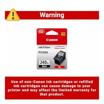 Genuine Canon PG-240 XL Black Ink Cartridge for Select Printers
