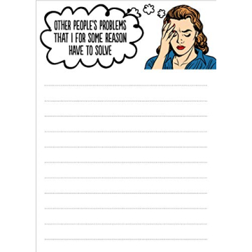 Funny Notepad Set - Amusing Office Gifts for Everyone