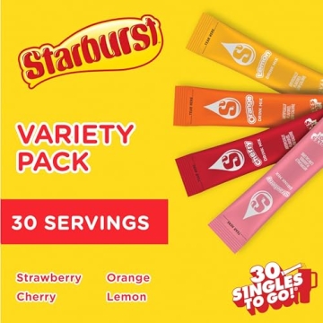 Starburst Singles to Go Variety Pack - 30 Servings