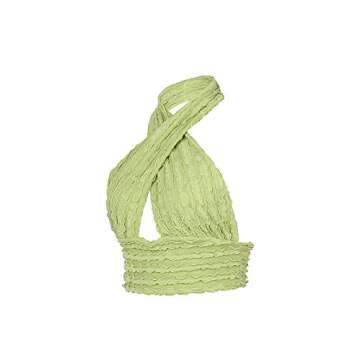 Criss Cross Halter Neck Crop Top for Trendy Y2K Style